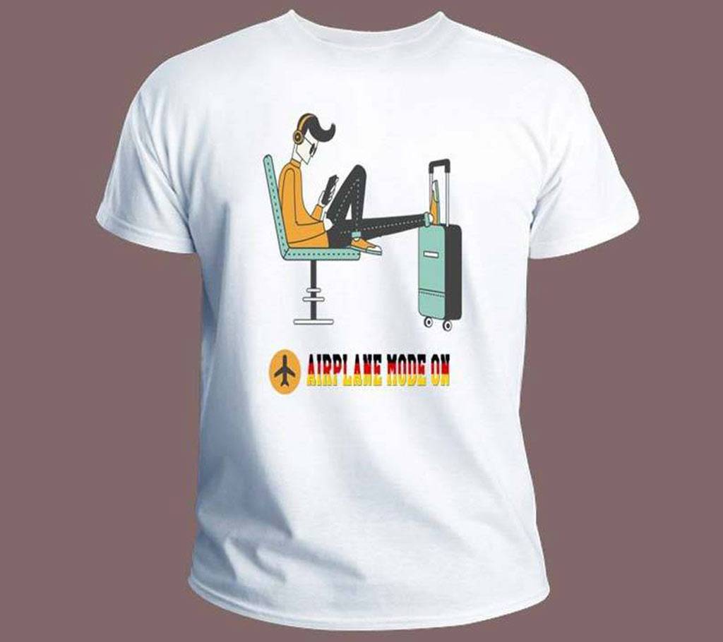Travel Mood T-Shirt For Men বাংলাদেশ - 1036605