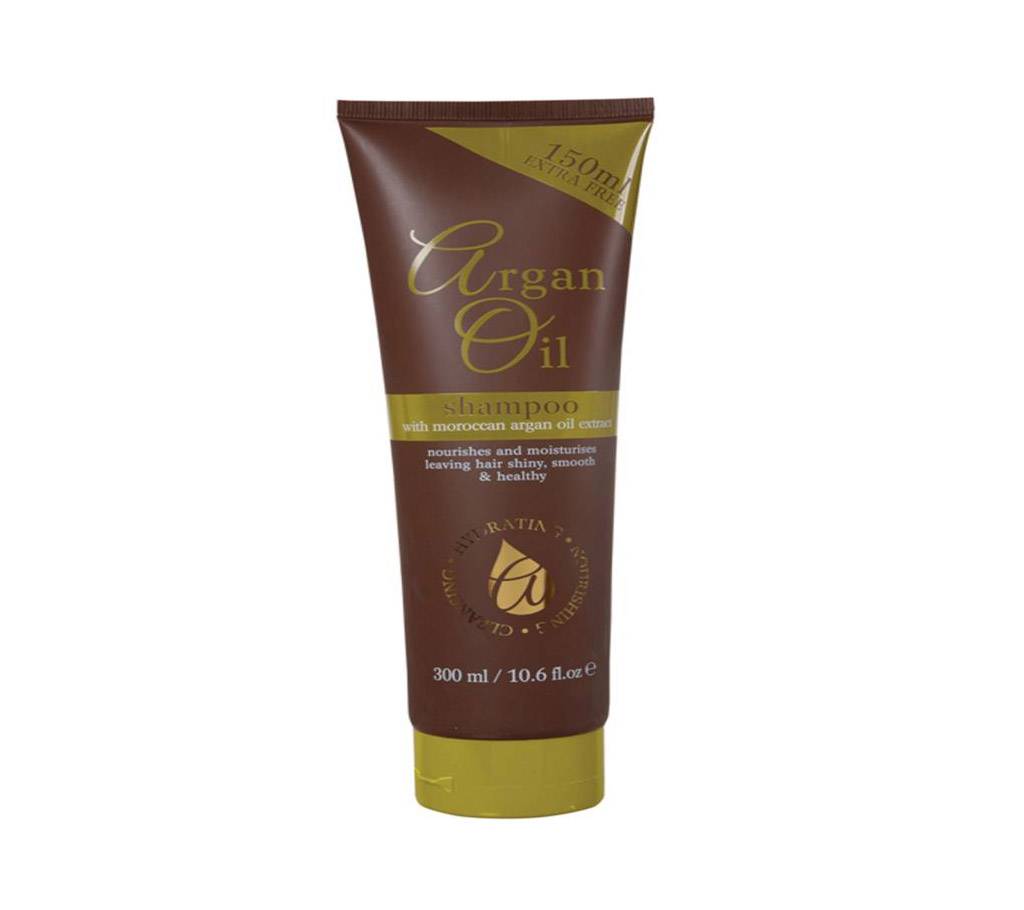 Argan Oil Hair-shampoo with Moroccan argan oir এক্সট্রাক্ট (150ml+150ml Free)- UK বাংলাদেশ - 760767