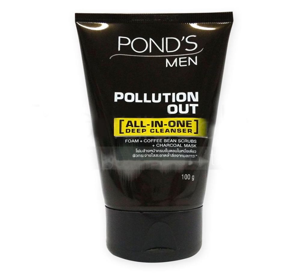 Pond’s Men Pollution Out All-In-One ডিপ ক্লিনজার ফেস ওয়াশ 100g - Indonesia বাংলাদেশ - 958567