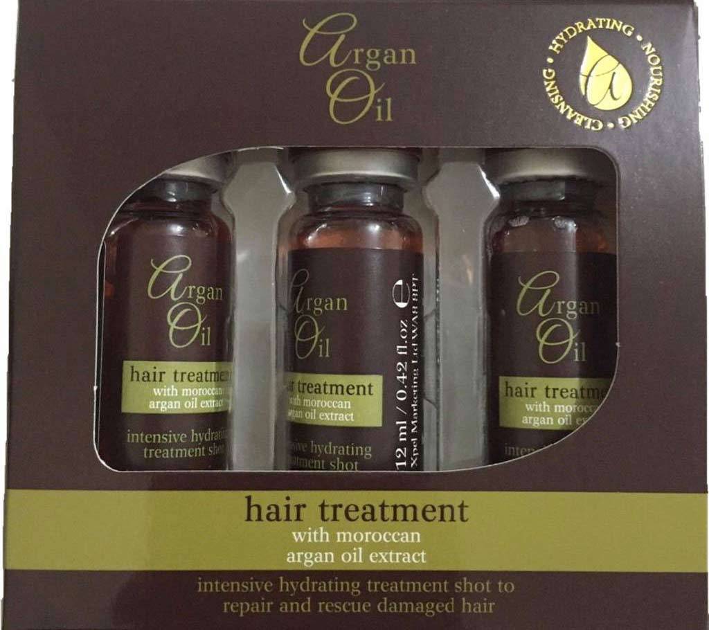 Argan Oil Extract Hair ট্রিটমেন্ট শট (3 x 12ml) বাংলাদেশ - 536593