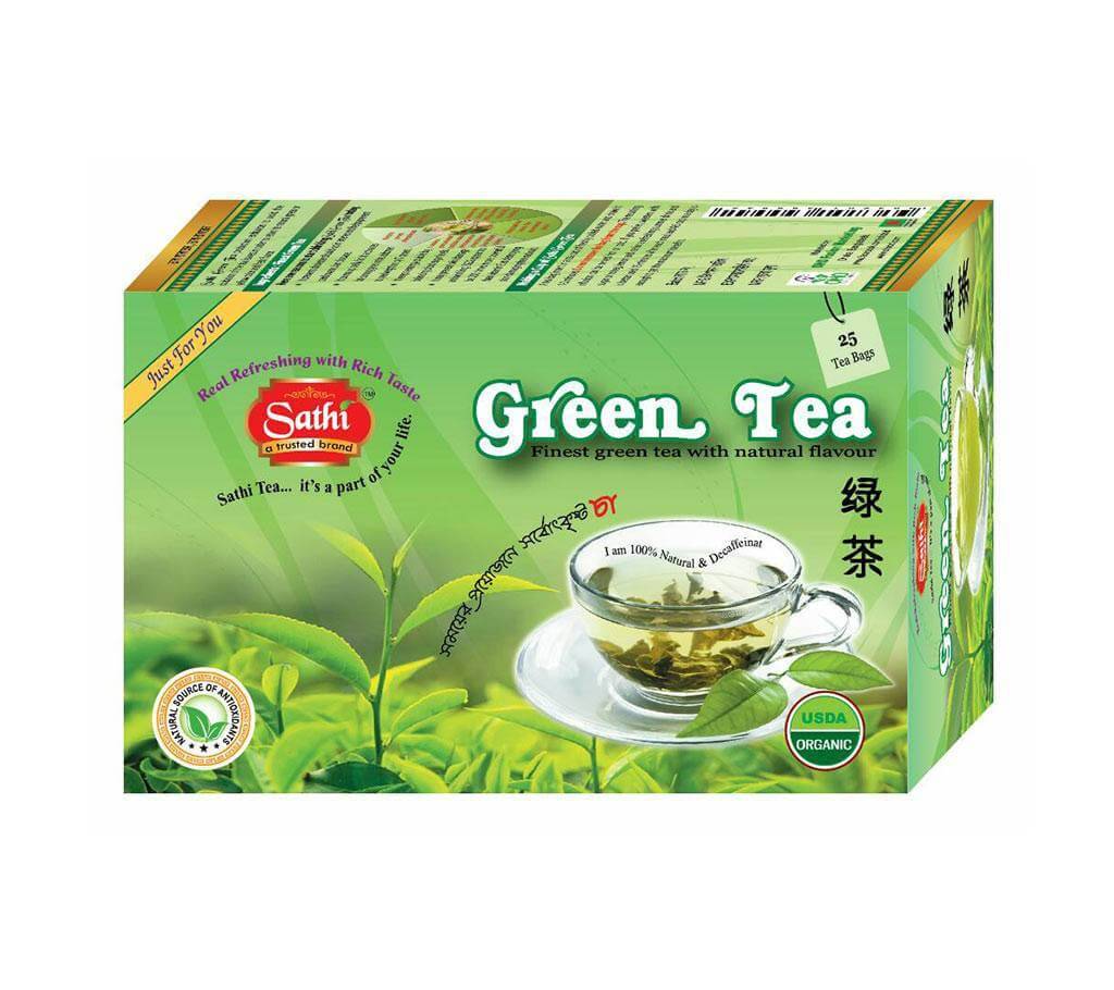 Sathi Green Tea 25bags - BD বাংলাদেশ - 1065709