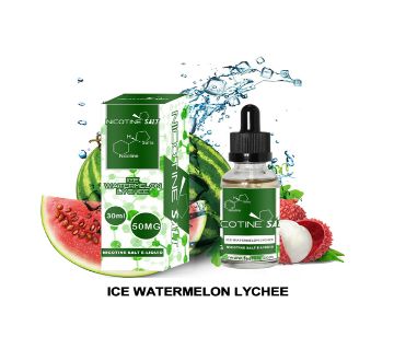 NICOTINE SALT ICE WATERMELON LYCHEE 30ML E-LIQUID