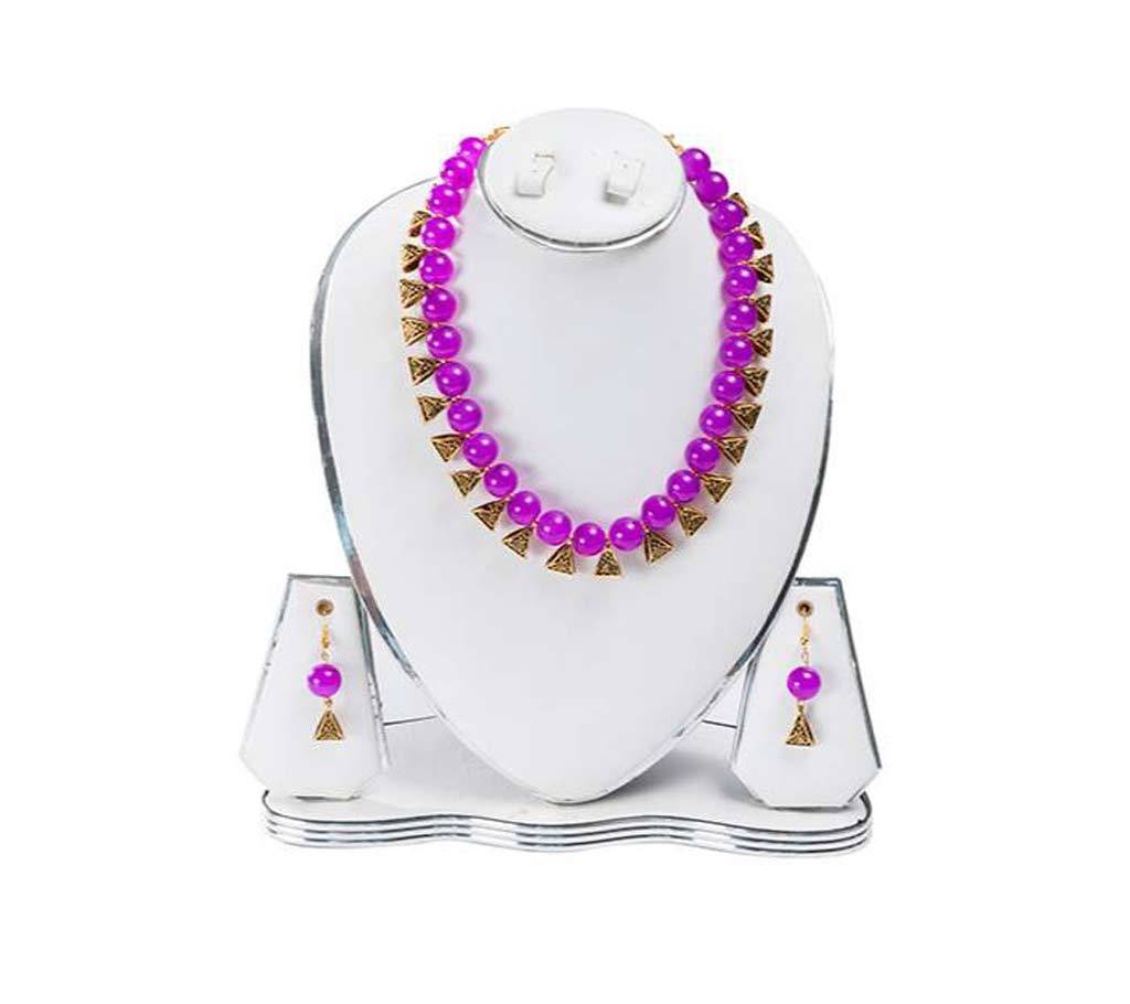 Megenda Color Artificial Pearl জুয়েলারি সেট বাংলাদেশ - 741479