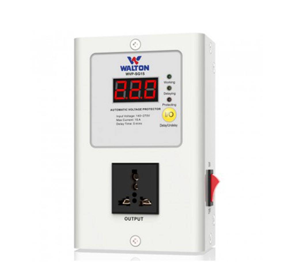 WALTON  WVP-SG15 (Automatic Voltage Protector) ভোল্টেজ স্ট্যাবিলাইজার বাংলাদেশ - 1185864