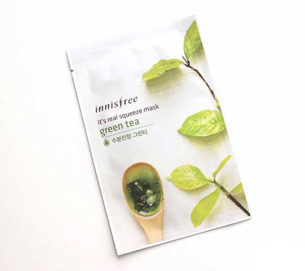 innisfreee Squeeze মাস্ক - 20ml (green Tea) বাংলাদেশ - 538728