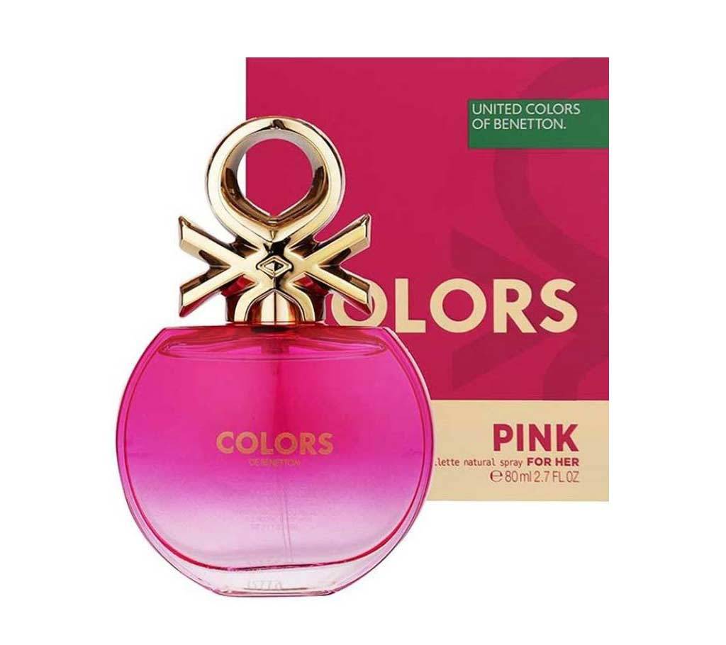 United Colors of Benetton Pink natural পারফিউম স্প্রে 80ml USA বাংলাদেশ - 877080