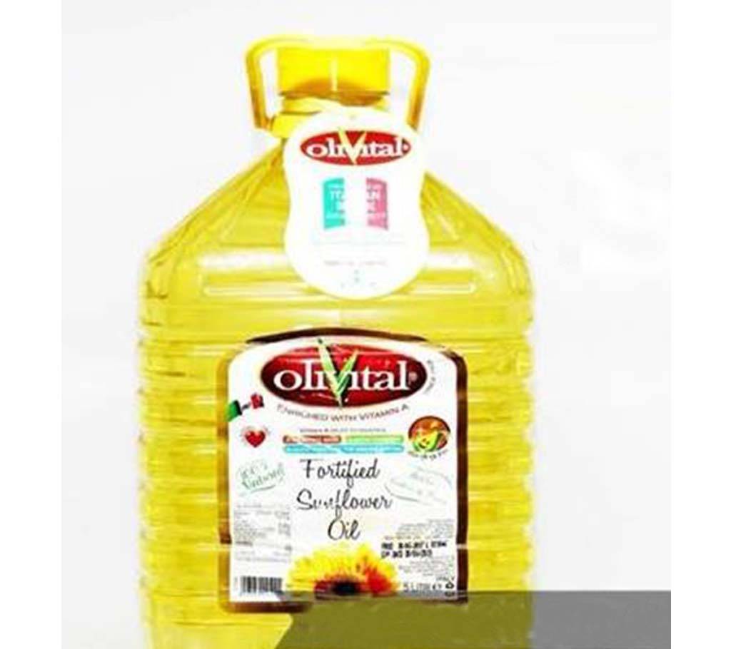 Olivital সানফ্লাওয়ার ওয়েল - 5 liter - Italy বাংলাদেশ - 793668