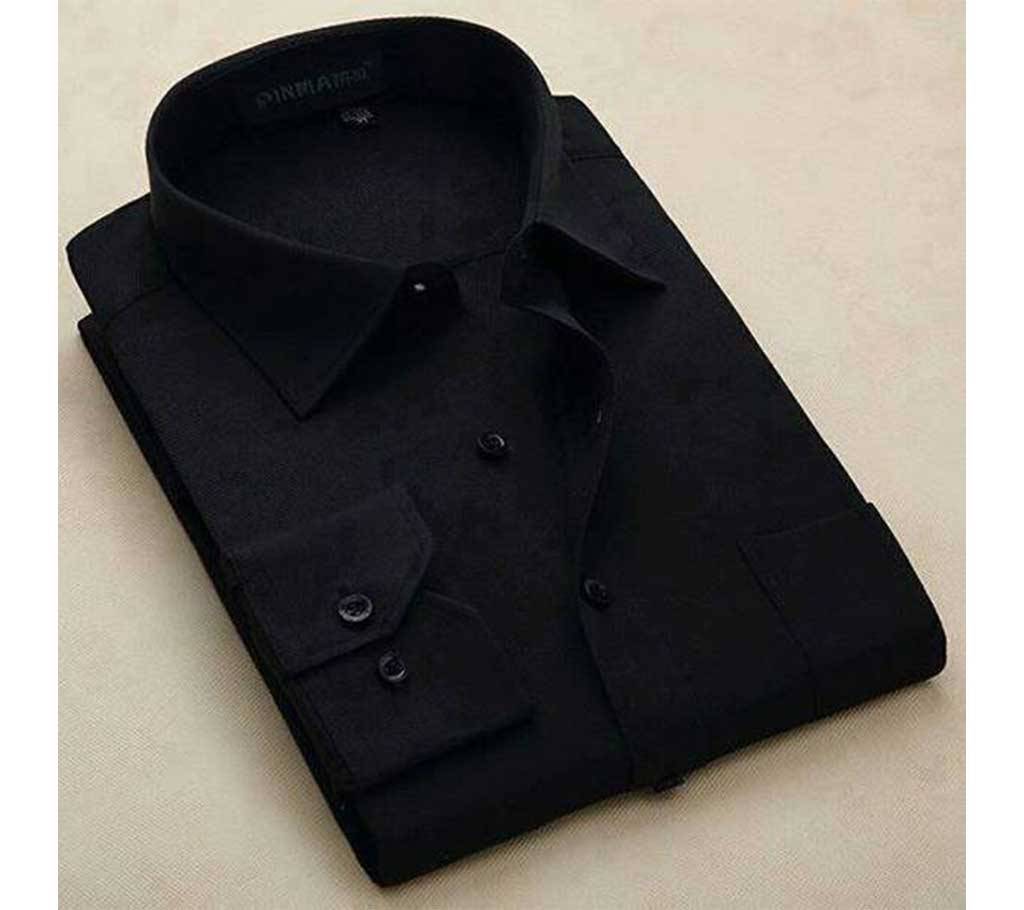 Black Color Formal Shirt বাংলাদেশ - 617229