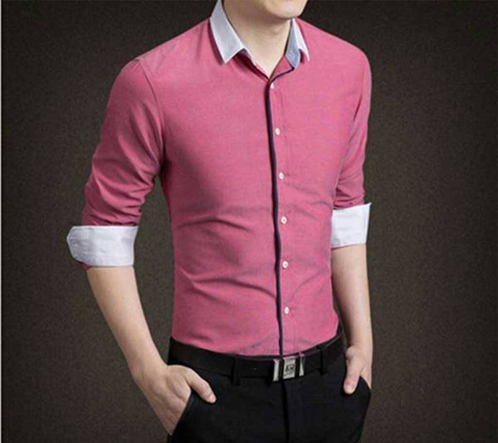 Pink Color Formal Shirt বাংলাদেশ - 617243
