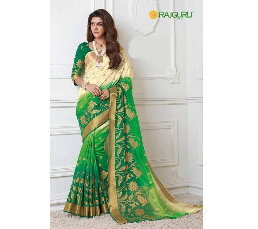 Raw Silk Pallu Saree বাংলাদেশ - 626642