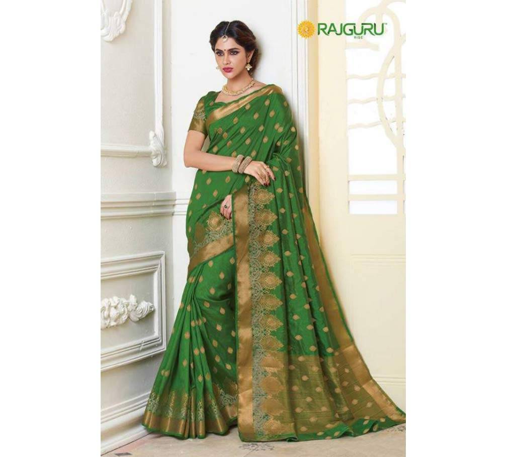 Raw Silk Pallu Saree বাংলাদেশ - 626647
