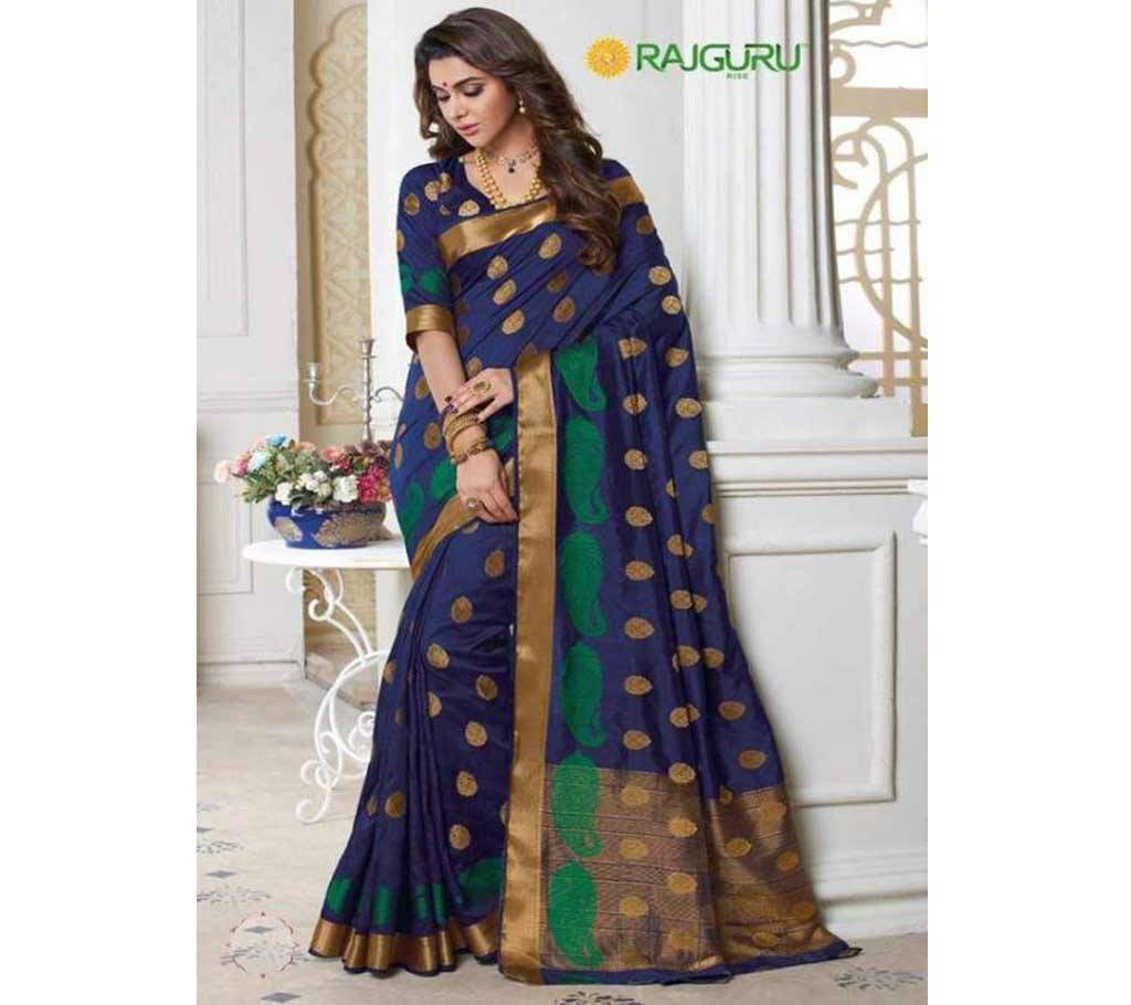 Raw Silk Pallu Saree বাংলাদেশ - 626671