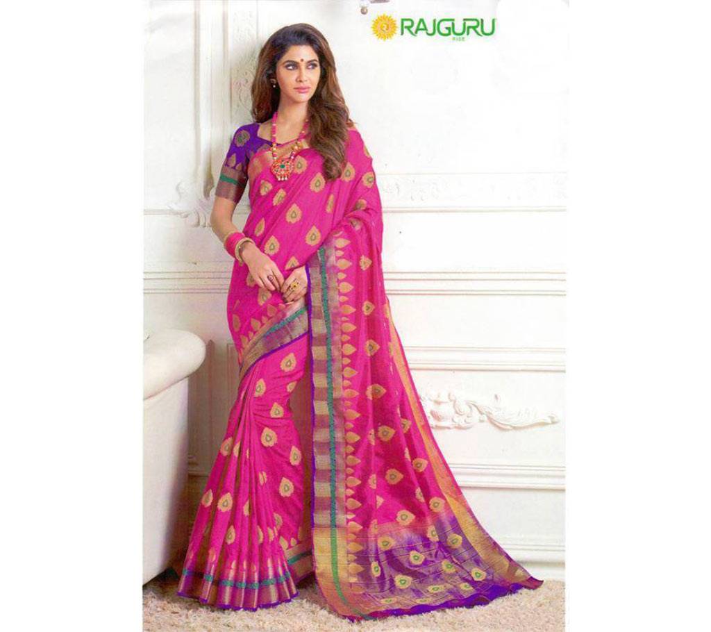 Raw Silk Pallu Saree বাংলাদেশ - 626675