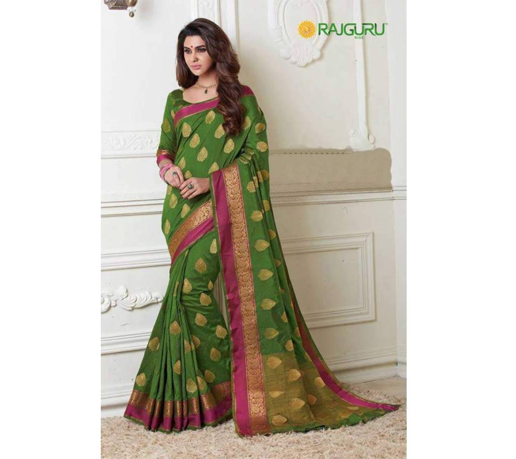 Raw Silk Pallu Saree বাংলাদেশ - 626676