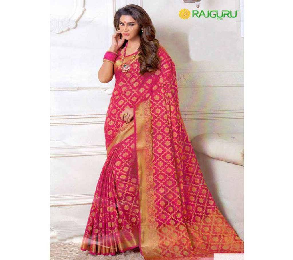 Raw Silk Pallu Saree বাংলাদেশ - 626715