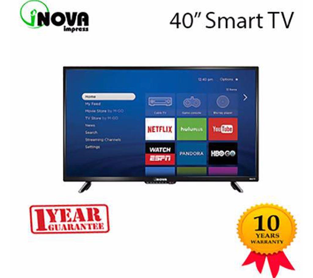 inova 40'' Smart Wi-Fi LED TV বাংলাদেশ - 538869