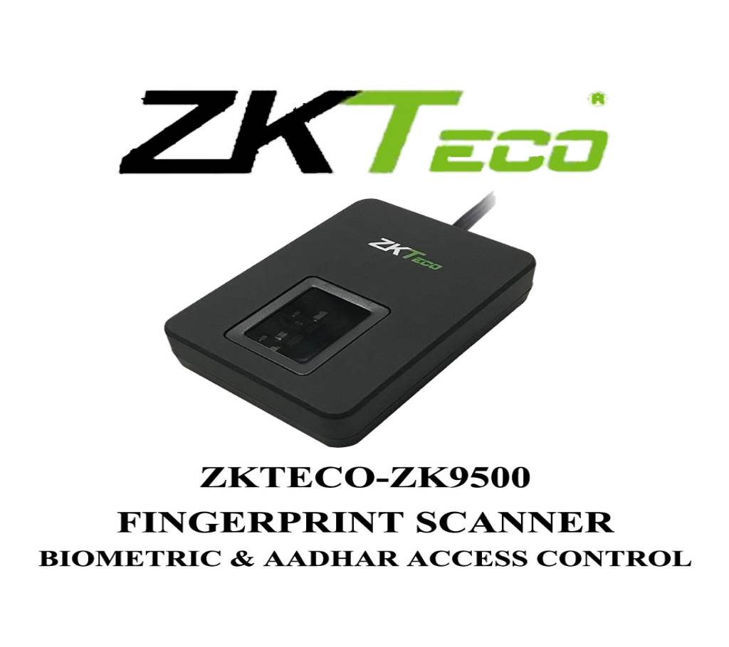 ZK9500 Fingerprint Scanner Biometric & Aadhar এক্সেস কনট্রোল বাংলাদেশ - 908849