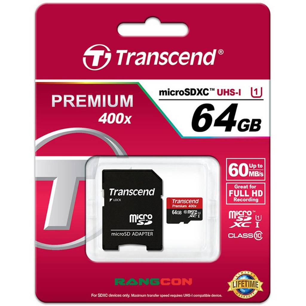 TRANSCEND 64 GB মেমোরি কার্ড বাংলাদেশ - 555936