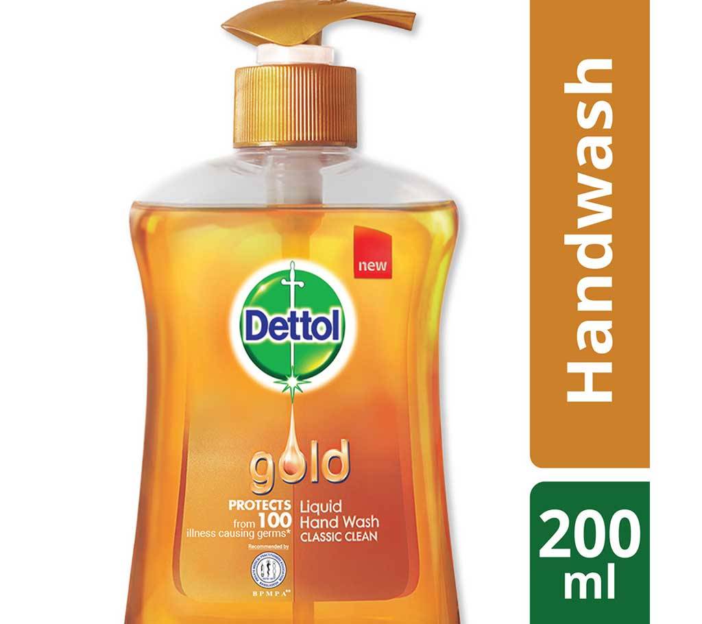 Dettol Handwash 200 ml Pump Gold বাংলাদেশ - 905431