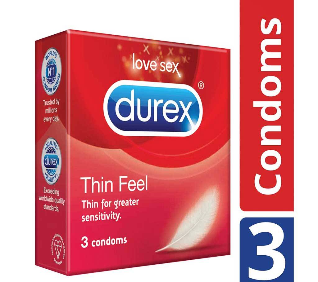 Durex Thin Feel Condoms (3's) বাংলাদেশ - 905447