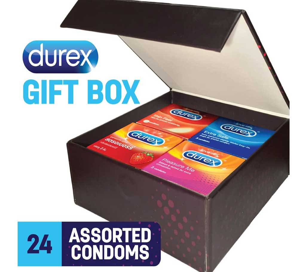 Durex Assorted 24 pcs Condom Gift Box বাংলাদেশ - 906034