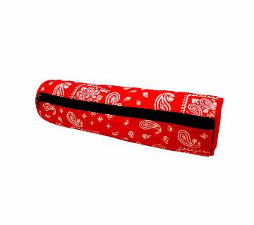 Red Round Pencil Case,Pen Bag_33182