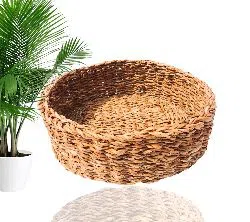 Natural Round Fruit Basket_Medium_12x12 Inch(11203)