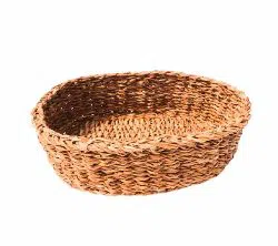Natural Oval Fruit Basket_Medium_12x8 Inch(11204)