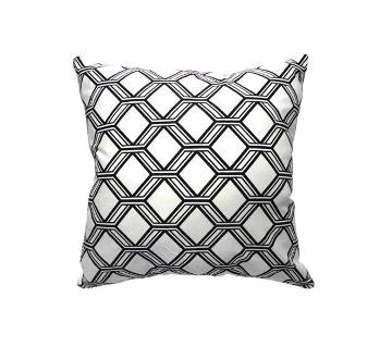 Printed cushion cover with pillow