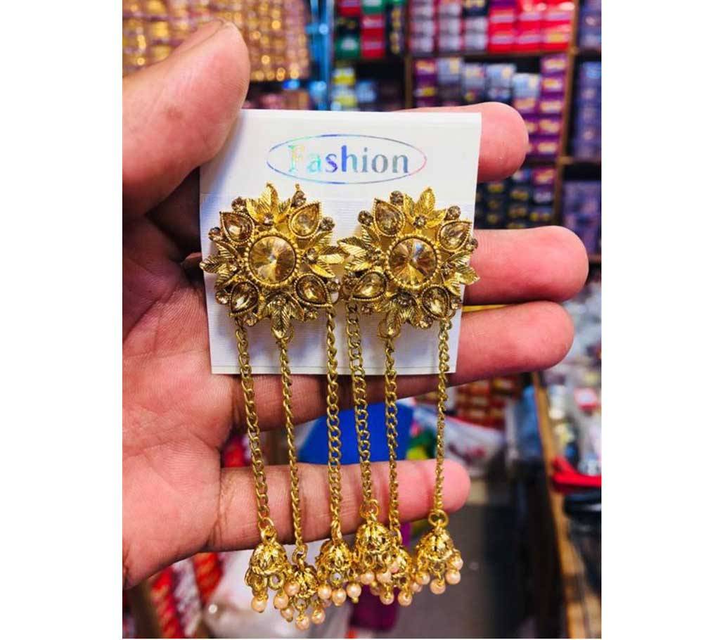 Gold Plated Earrings বাংলাদেশ - 646023