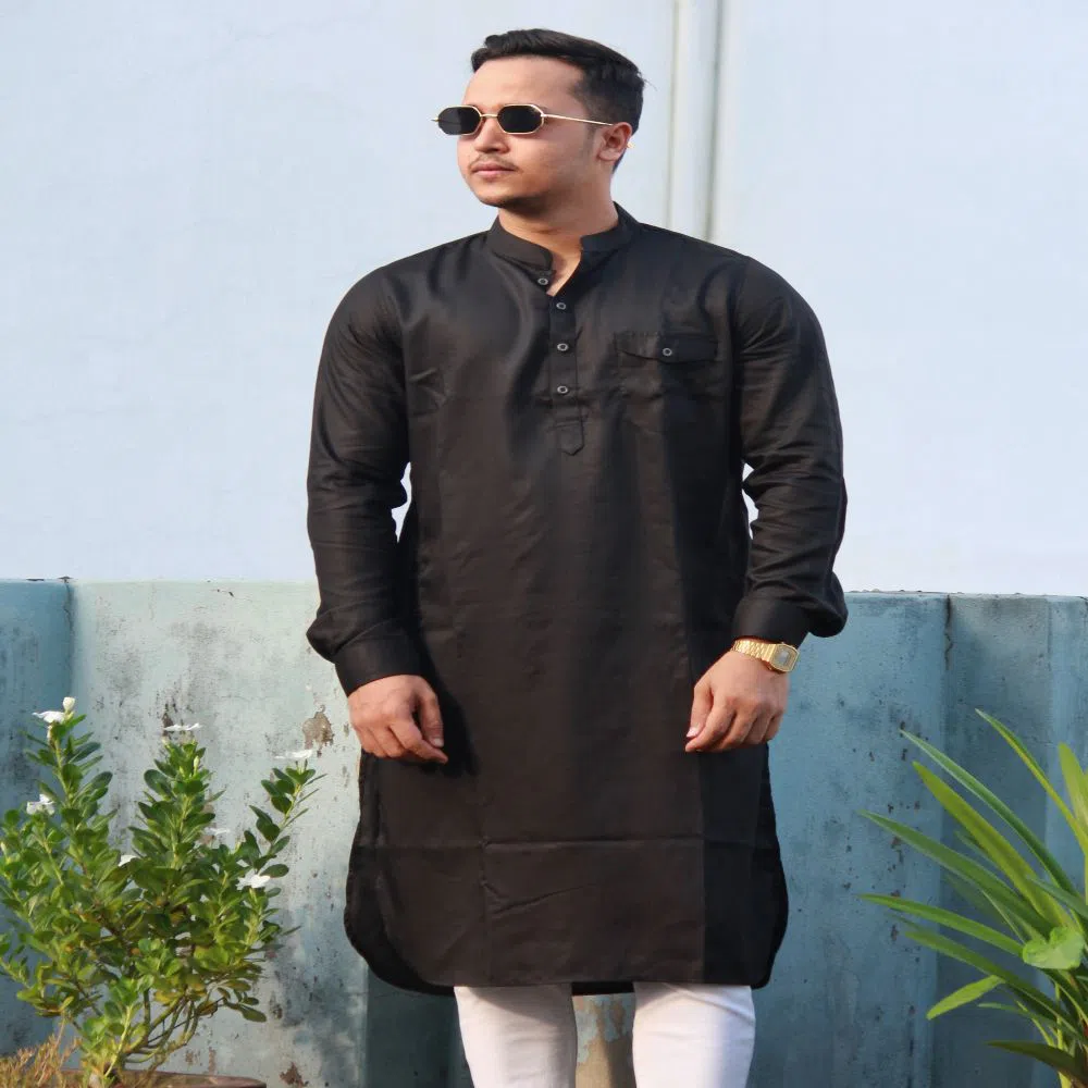 XIAZ Mix cotton Kabli Punjabi for men