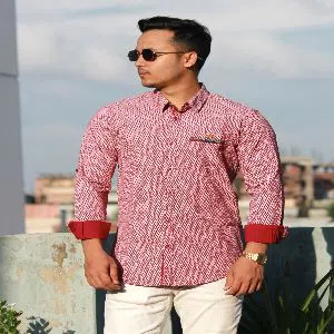 XIAZ Mix Cotton Full Sleeve Shirt For Men
