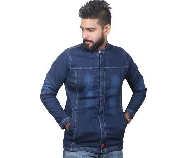 Gents Denim Stretch Jacket For Men 