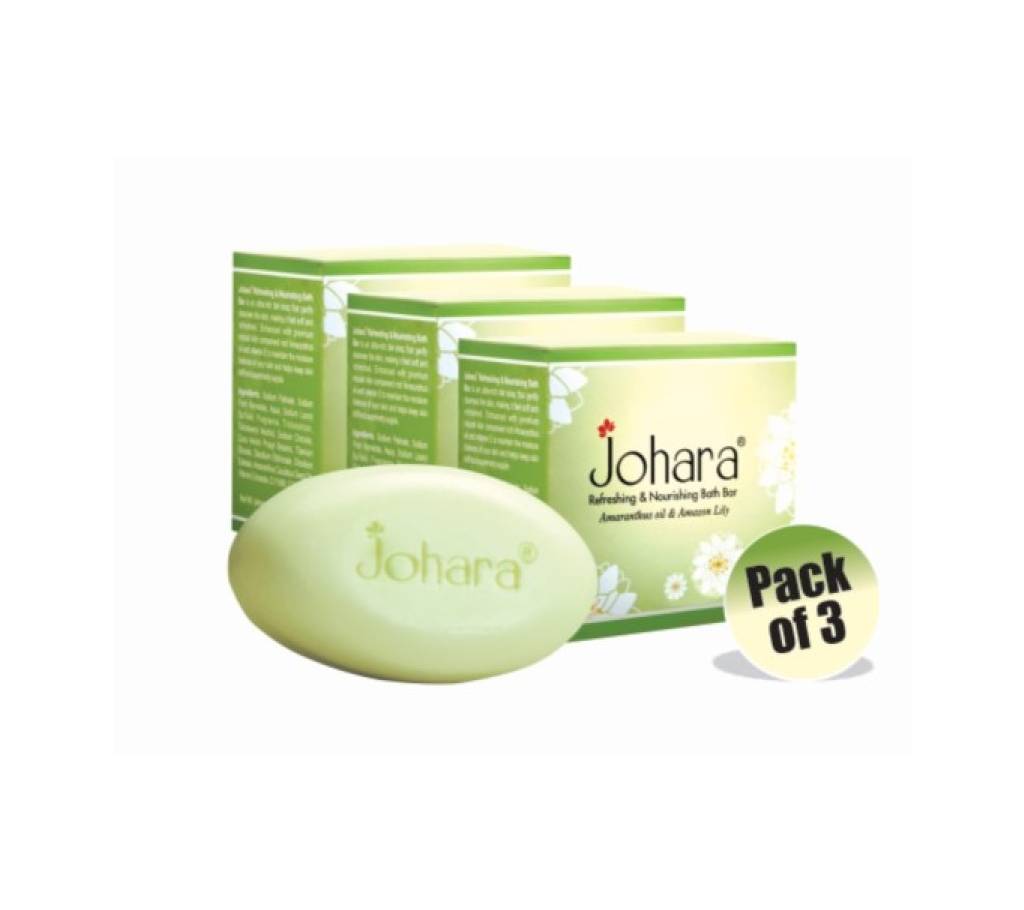 Johara Bath Bar (Bundle of 3) - India বাংলাদেশ - 800696