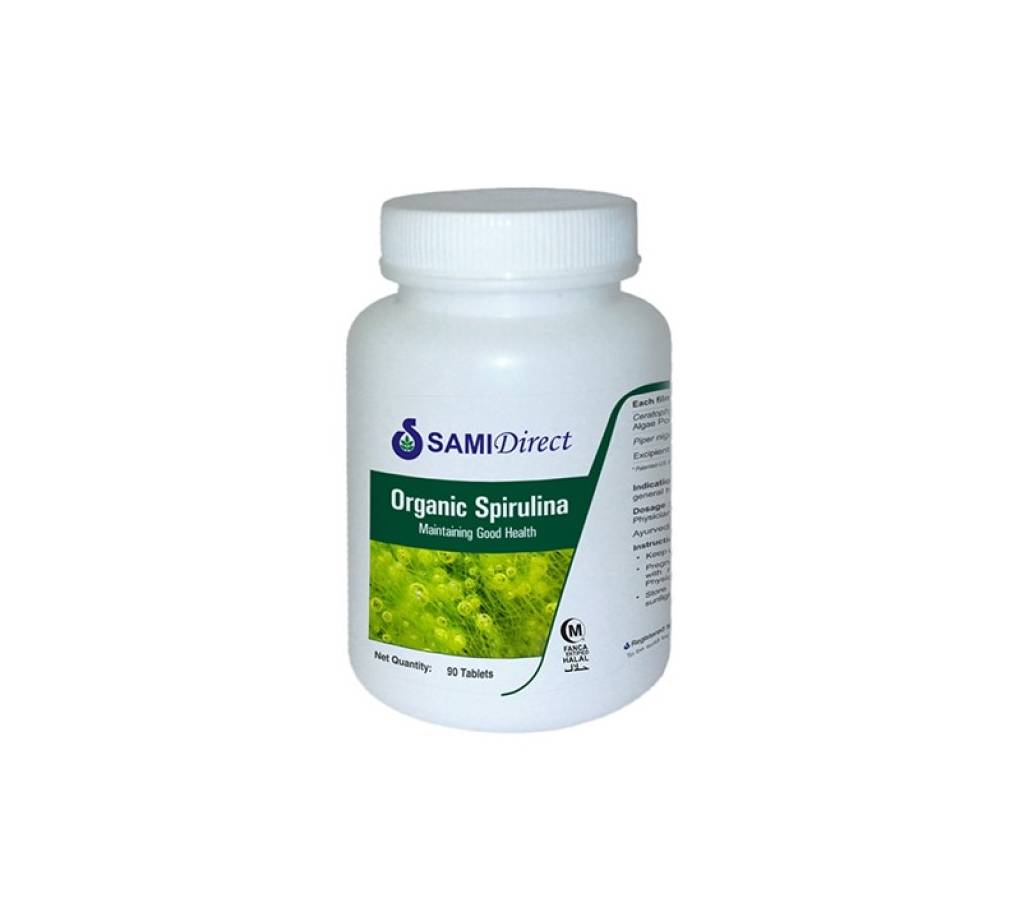 Organic Spirulina - 90Tabs (India) বাংলাদেশ - 801858