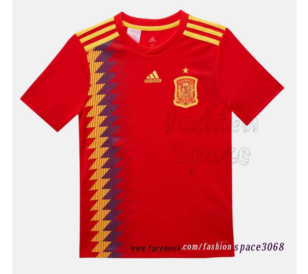 Spain Kid জার্সি Home 2018 with shorts বাংলাদেশ - 677064