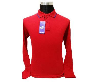 ম্যানস ফুল স্লীভ Polo শার্ট