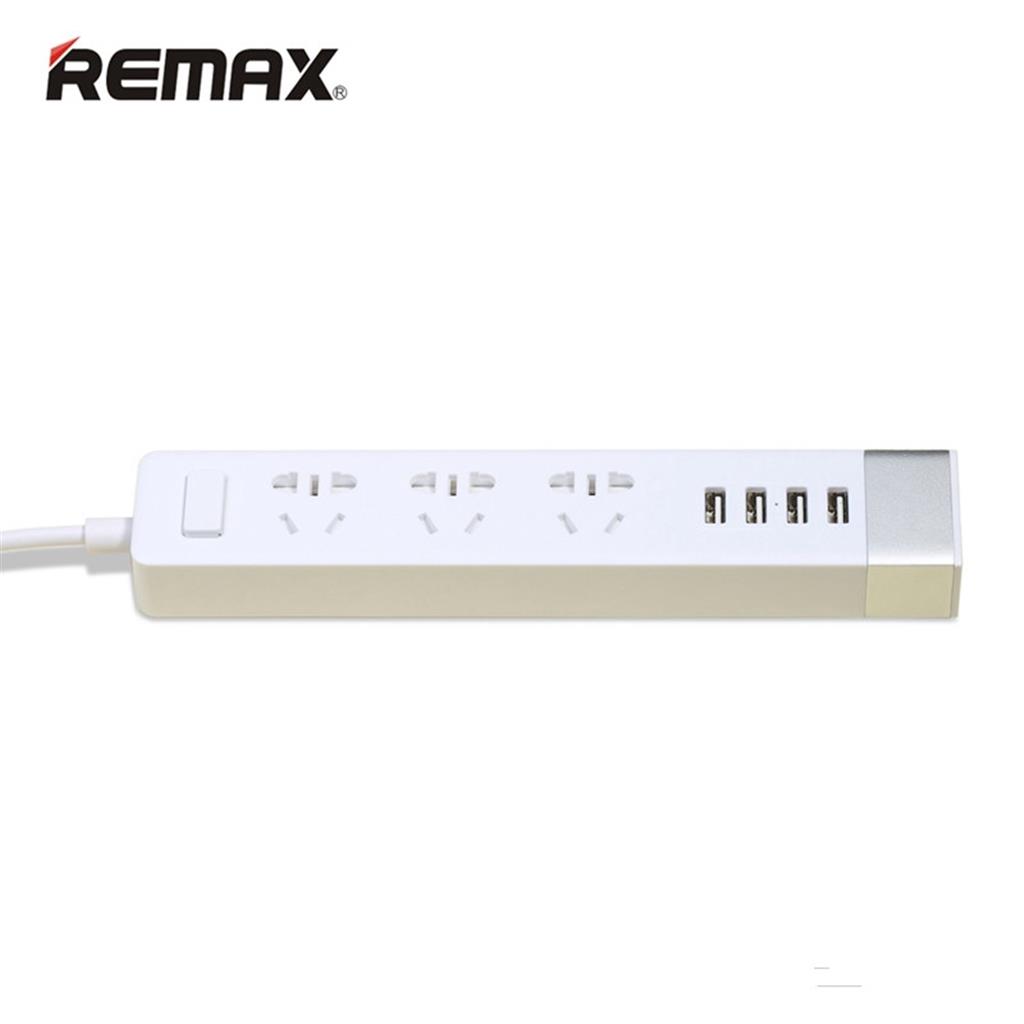 Remax Ru-S2পা্ওয়ার সকেট এন্ড 4 পোর্ট USB চার্জার বাংলাদেশ - 559216