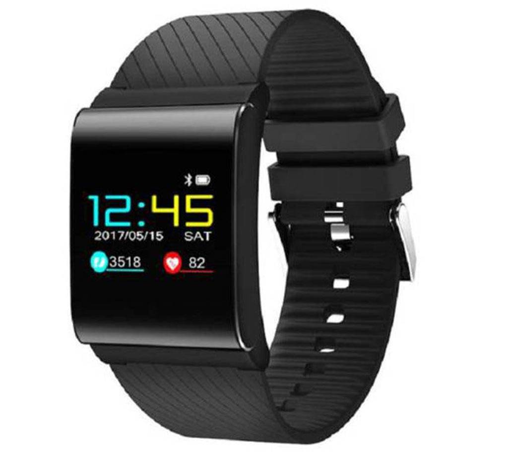 X9 PRO Smart Wrist Band - BLACK বাংলাদেশ - 620454