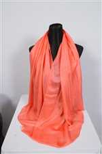 Orange Color Samu Silk Hijab