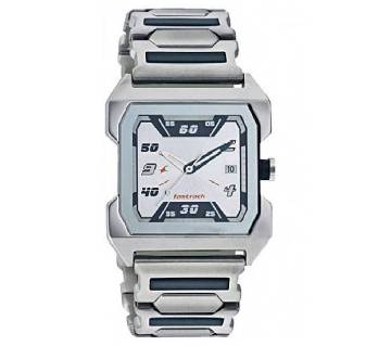 Silver Stainless Steel Wrist Watch For Men