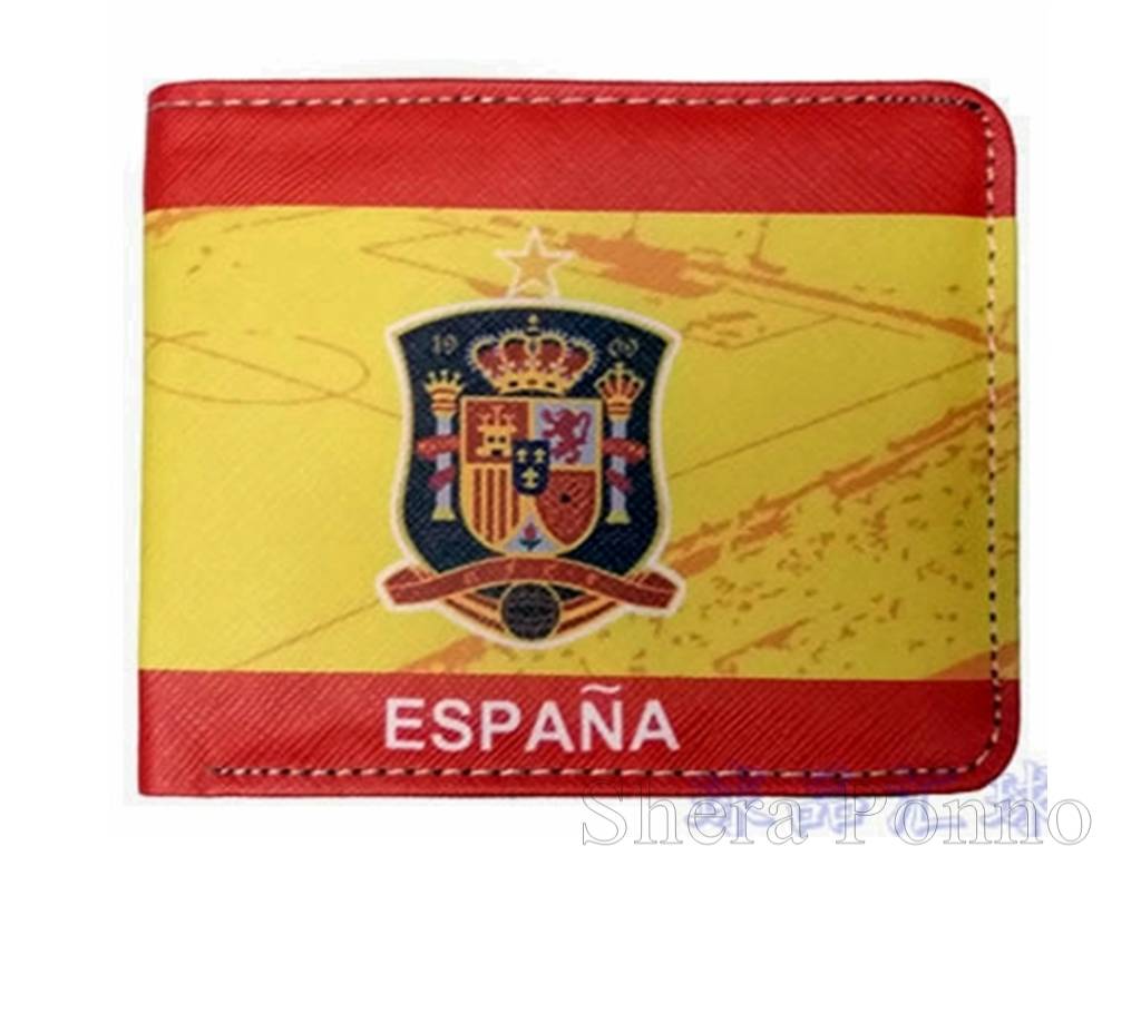 Spain ফ্ল্যাগ ওয়ালেট বাংলাদেশ - 702129
