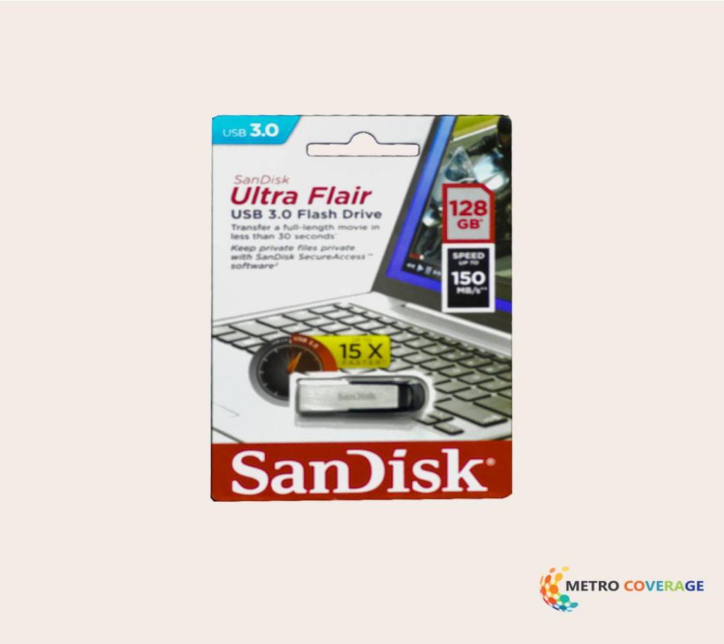 SanDisk Ultra Flair USB পেনড্রাইভ - ১২৮ জিবি বাংলাদেশ - 629195