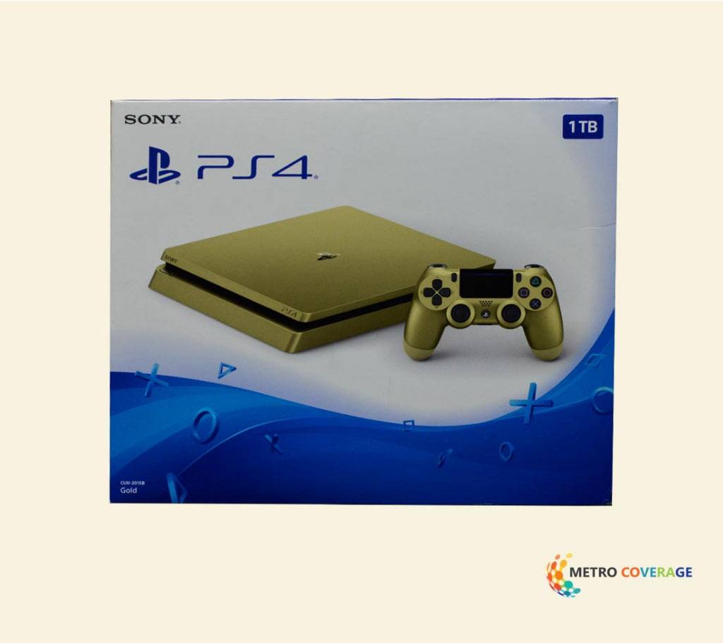 Sony PlayStation 4 Slim 1TB Gold Console বাংলাদেশ - 629254