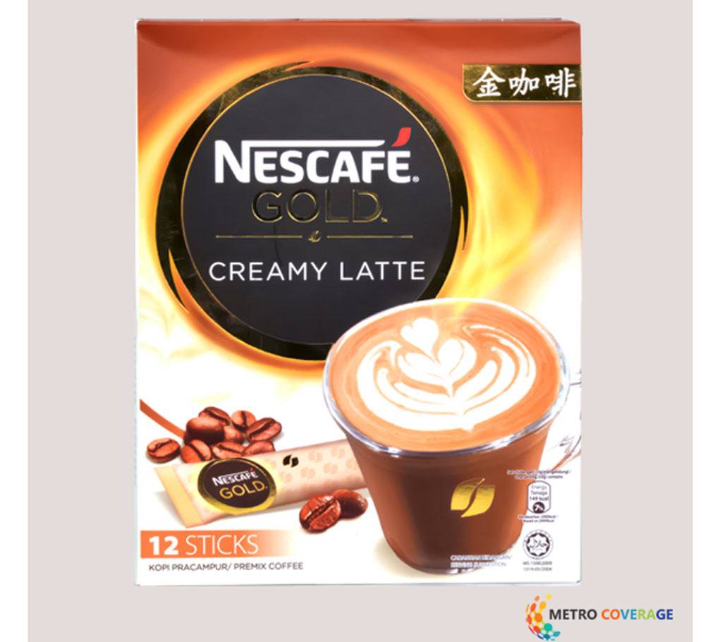 Nescafe Gold Creamy Latte 12 Sticks 12×34(gm) বাংলাদেশ - 636880