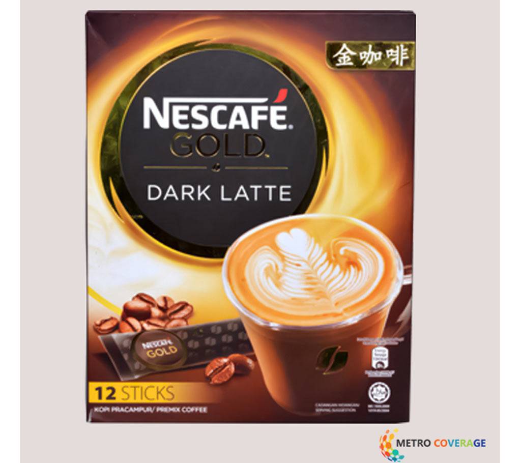 Nescafe Gold Dark Latte 12 Sticks 12×34(gm) বাংলাদেশ - 636881