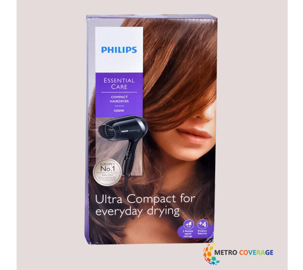 Philips BHD 001 হেয়ার ড্রায়ার - ১২০০ ওয়াট বাংলাদেশ - 637305