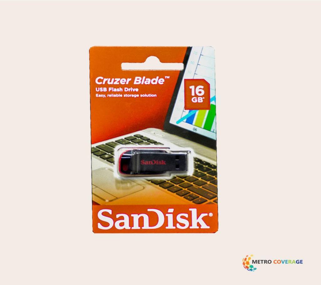 SanDisk Cruzer Blade USB পেনড্রাইভ - ১৬ জিবি বাংলাদেশ - 628891