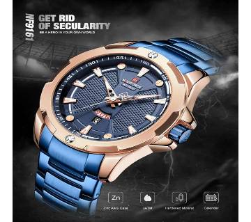 NAVIFORCE Watches Top Luxury Brand Men Fashion Stainless Steel Analog Quartz Watch Mens Military Sport Waterproof Watch