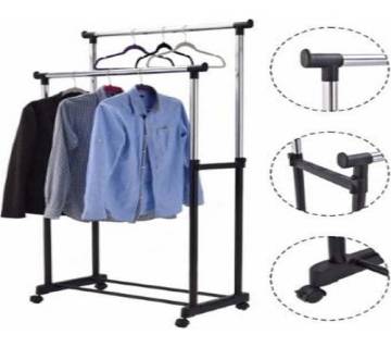 2 Layered Clothes Hanging Stand